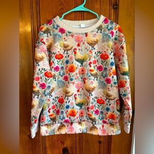 Chicken lady top size medium 🐓